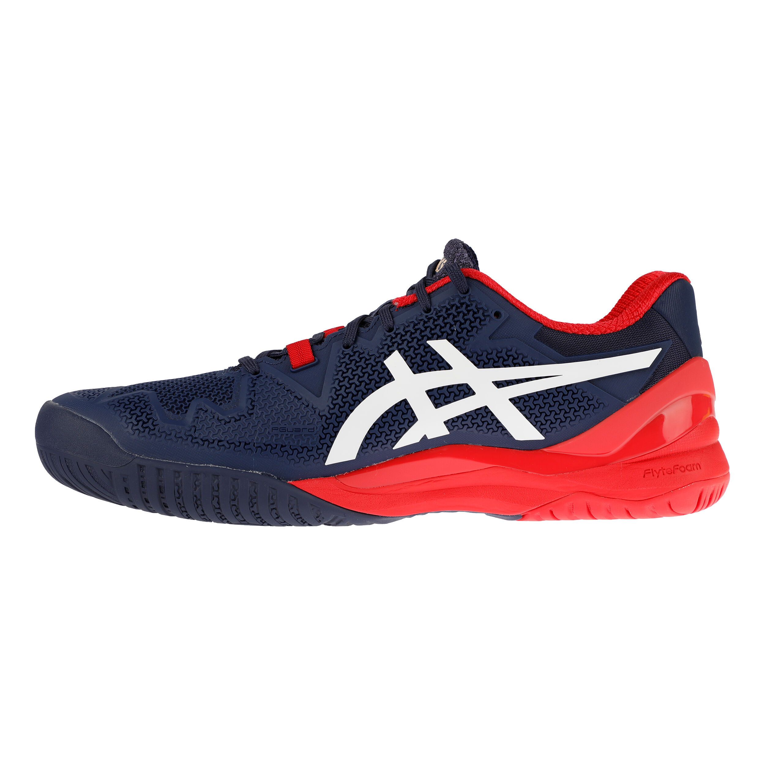 Asics bleu et rouge outlet