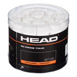 Surgrips HEAD HEAD  Prime Tour Pack de 60 - blanc