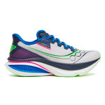 Chaussures de running Saucony Saucony Endorphin Azura Chaussure de running sans stabilisateurs Hommes-blanc, bleu
