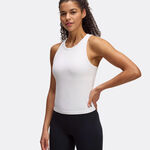 V&ecirc;tements Under Armour Under Armour Motion High Neck D&eacute;bardeur Tank Top Femmes-Blanc