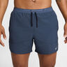 Stride 5in Short De Running Hommes-Bleu Foncé