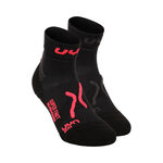 V&ecirc;tements UYN UYN Super Fast Chaussettes De Running Pack De 2 Unit&eacute;s Femmes-Noir,Corail