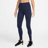 Dri-FIT One High Rise Collant tight Femmes - bleu foncé, blanc