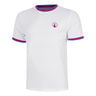 Break Ringer T-shirt Hommes - blanc, pink