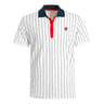 Stripes Polo Hommes-Blanc,Bleu Fonc&eacute;