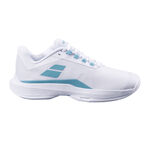 Chaussures de tennis Babolat Babolat Jet Tere 2 Chaussures Toutes Surfaces Femmes-Blanc,Turquoise