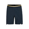 Performance Shorts Hommes-Bleu Foncé,Jaune Doré