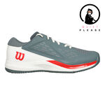 Chaussures de tennis Wilson Wilson Rush Pro Ace Quiet Please Chaussure Terre Battue Hommes-Gris,Orange