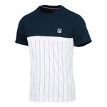 Fila Fila  Tee Mika T-shirt Hommes-bleu, blanc