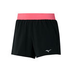 Vêtements Mizuno Mizuno Alpha 4.5in Shorts Femmes-Noir,Pink