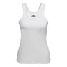 Y D&eacute;bardeur Tank Top Femmes-Aluminium Blanc