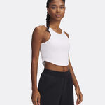 Vêtements Under Armour Under Armour Rival Rib Débardeur Tank Top Femmes-Blanc