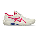 Chaussures de tennis ASICS ASICS Game FF Chaussure Terre Battue Femmes-Crème,Berry