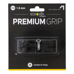 Grips Tennis-Point Tennis-Point Premium Grip Pack 1 Unité-Noir