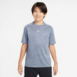 Vêtements Nike Nike Dri-Fit Multi Heather T-shirt Enfants-Bleu Gris