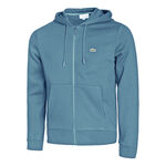Vêtements Lacoste Lacoste Brushed Gilet En Coton Hommes-Bleu Gris