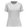Essential Print Crew Neck Maillot De Course Femmes-Blanc