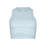 V&ecirc;tements On On Court Crop D&eacute;bardeur Tank Top Femmes-Bleu Gris