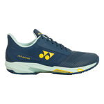 Chaussures de tennis Yonex Yonex Power Cushion Ad-Accel Chaussure Terre Battue Hommes-Bleu Foncé,Turquoise