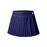 Match Pleats Jupe Femmes-Bleu Fonc&eacute;