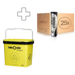 Balles De Tennis Balls Unlimited Code Black 4er, 25 Dosen plus Balleimer