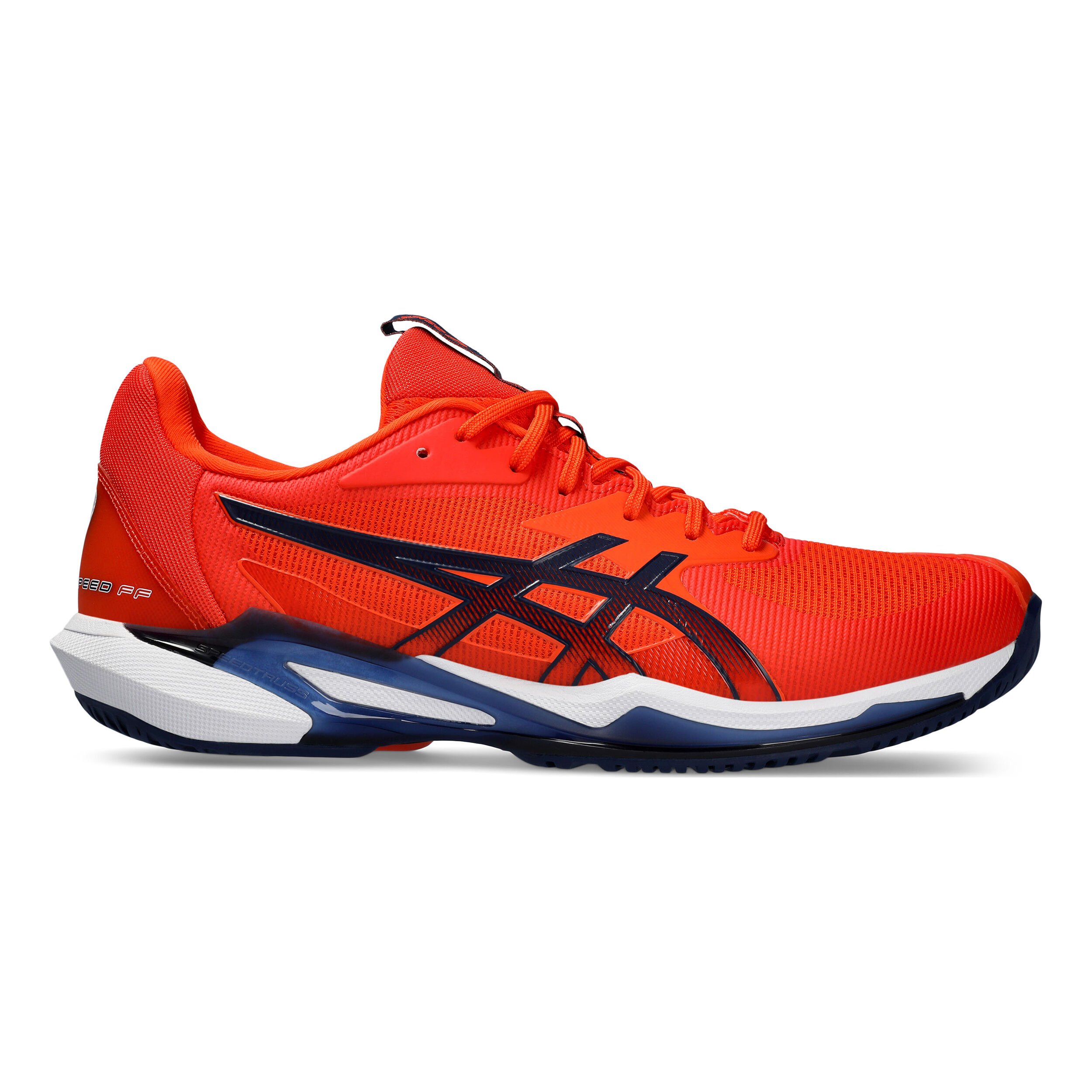 Buy ASICS Solution Speed FF 3 Chaussure Tout Terrain Hommes Orange Bleu Fonce online Tennis Point BE
