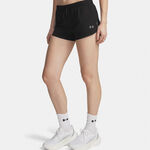V&ecirc;tements Under Armour Under Armour Velociti Pro 3in  Short de running Femmes-noir, argent