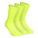 V&ecirc;tements Tennis-Point Tennis-Point Chaussettes De Tennis Pack De 3-Jaunes Fluo