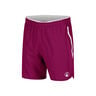 Drop 7in Shorts Hommes-berry, blanc
