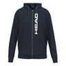 Club Original Full Zip Gilet En Coton Hommes-Bleu Fonc&eacute;