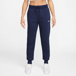 V&ecirc;tements Nike Nike Phoenix Fleece Mid Rise Pantalon Surv&ecirc;tement Femmes-Bleu Fonc&eacute;