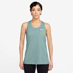V&ecirc;tements Nike Nike Dri-Fit Racer D&eacute;bardeur Tank Top Femmes-Sauge