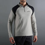 Padelbekleidung Endless Endless Epic Sweat-shirt Hommes-gris clair