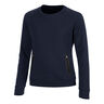 Crew Sweatshirt Sweat-shirt Femmes-Bleu Fonc&eacute;
