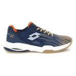 Chaussures de tennis Lotto Lotto Mirage 200 II PRT SPD Chaussure terre battue Hommes - bleu foncé, beige