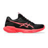 Solution Speed FF 4 Chaussures toutes surfaces Femmes-noir, pink fluo