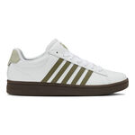 Chaussures K-Swiss K-Swiss Court Tiebreak II Baskets Hommes-Blanc,Vert Olive