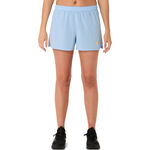 V&ecirc;tements ASICS ASICS Court 2in1 Shorts Femmes-Bleu Gris