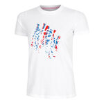 Vêtements De Tennis BIDI BADU Shinae Lifestyle Tee - blue/white/red