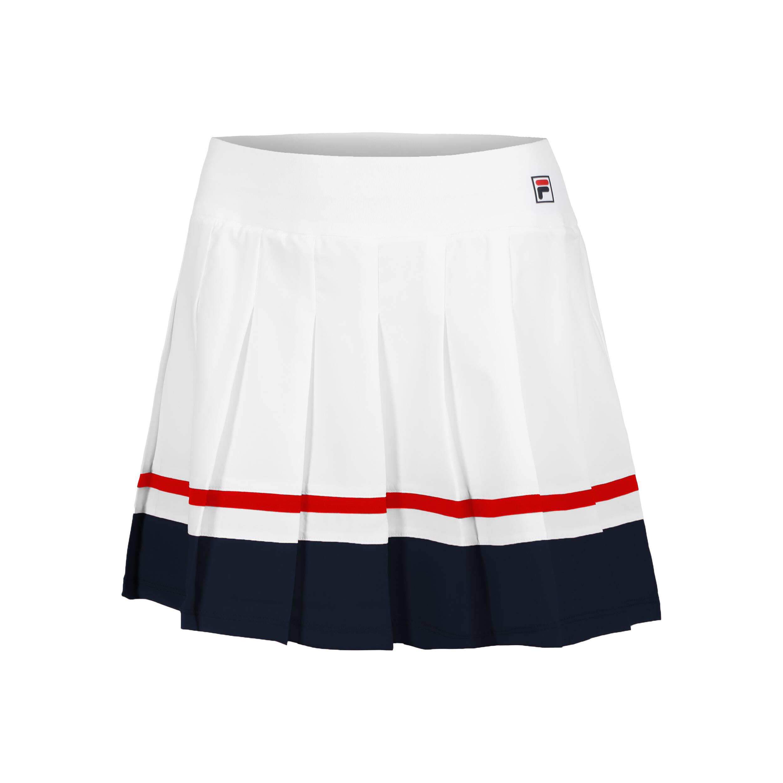 Buy Fila Sabine Jupe Femmes Blanc Bleu Fonce online Tennis Point BE