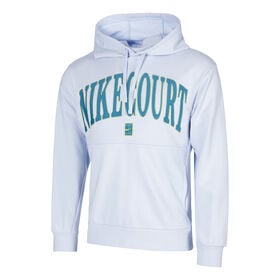Image de Court Dri-Fit Fleece Heritage Sweat À Capuche Hommes-Gris Clair,Bleu Petrol