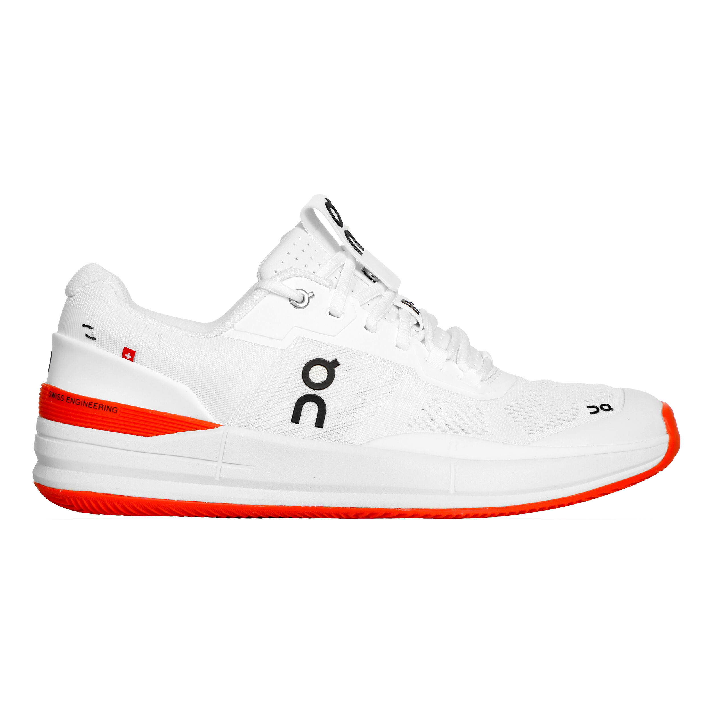 Buy On The Roger Pro Chaussure Terre Battue Hommes Blanc Orange online Tennis Point BE