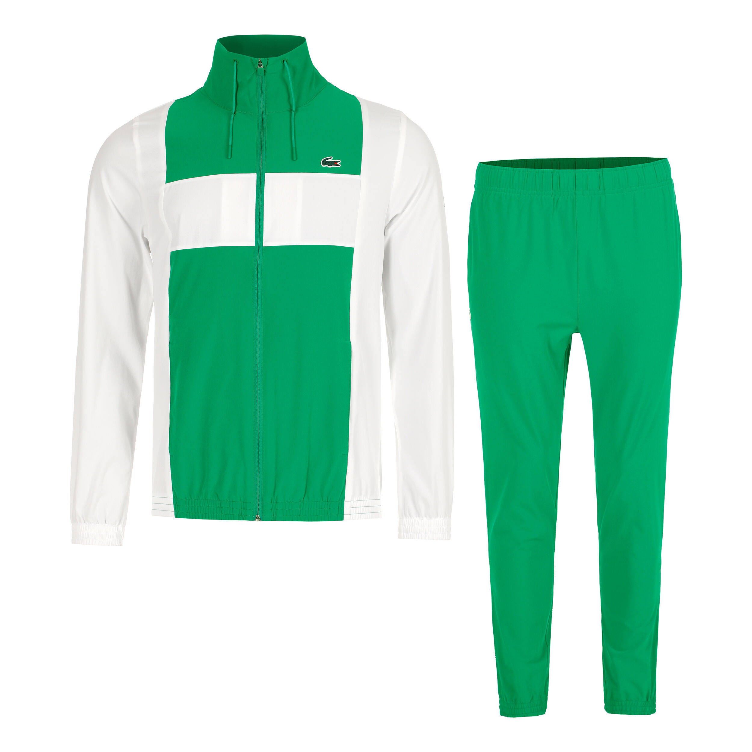 Buy Lacoste Survetement Hommes Blanc Vert online Tennis Point BE